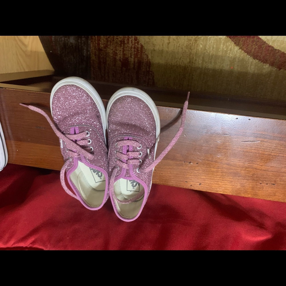 Toddler girl sparkly shoes